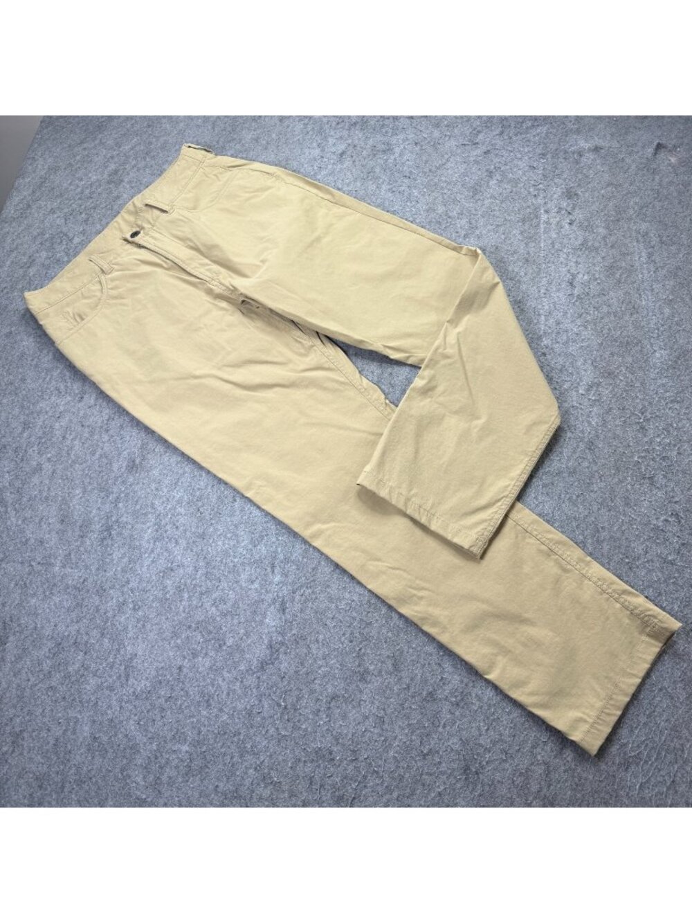 The North Face Sprag 5-Pocket Hiking Pants Men 34 x 30 Beige Nylon Stretch